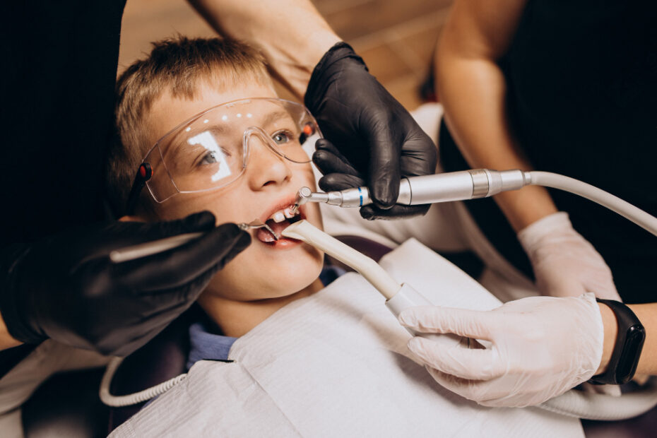 Restaurações dentarias em crianças